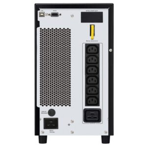 APC Easy UPS On-Line, 3kVA/2400W, Tower, 230V, 6x IEC C13 + 1x IEC C19 outlets, Intelligent Card Slot, LCD