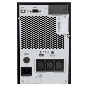 APC Easy UPS On-Line، 2000 فولت أمبير/1600 واط، برجي، 230 فولت، 4 منافذ IEC C13، فتحة بطاقة ذكية، شاشة LCD، وقت تشغيل ممتد - الصورة 4
