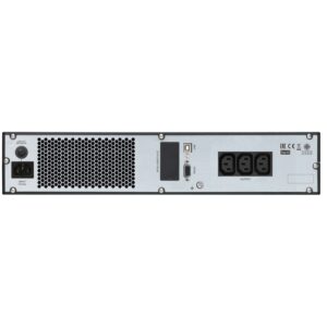 APC Easy UPS On-Line، 1000VA/800W، حامل 2U، 230V، 3 منافذ IEC C13، فتحة بطاقة ذكية، شاشة LCD - الصورة 3