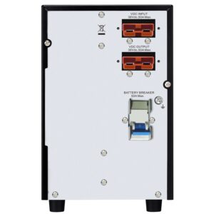 APC Easy UPS On-Line، 2000 فولت أمبير/1600 واط، برجي، 230 فولت، 4 منافذ IEC C13، فتحة بطاقة ذكية، شاشة LCD، وقت تشغيل ممتد - الصورة 3