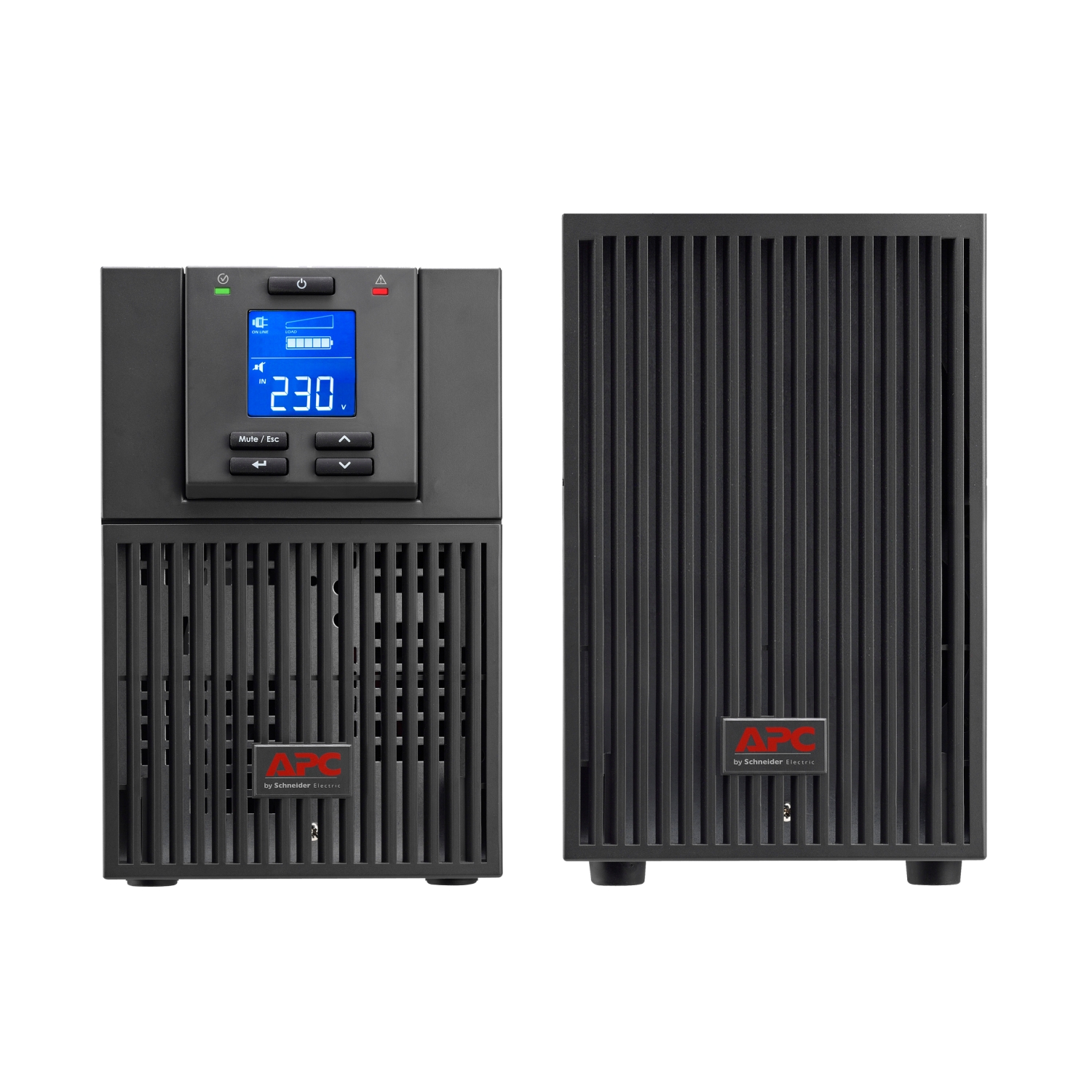 APC Easy UPS On-Line, 1000VA/800W, Tower, 230V, 3x IEC C13 outlets, Intelligent Card Slot, LCD, Extended runtime